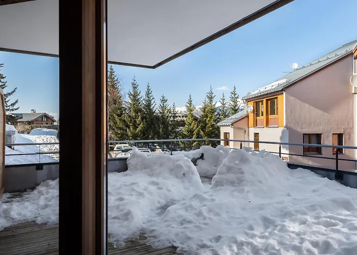 Апартаменты T3 A Courchevel, Parking Inclus - Fr-1-563-43 Куршевель